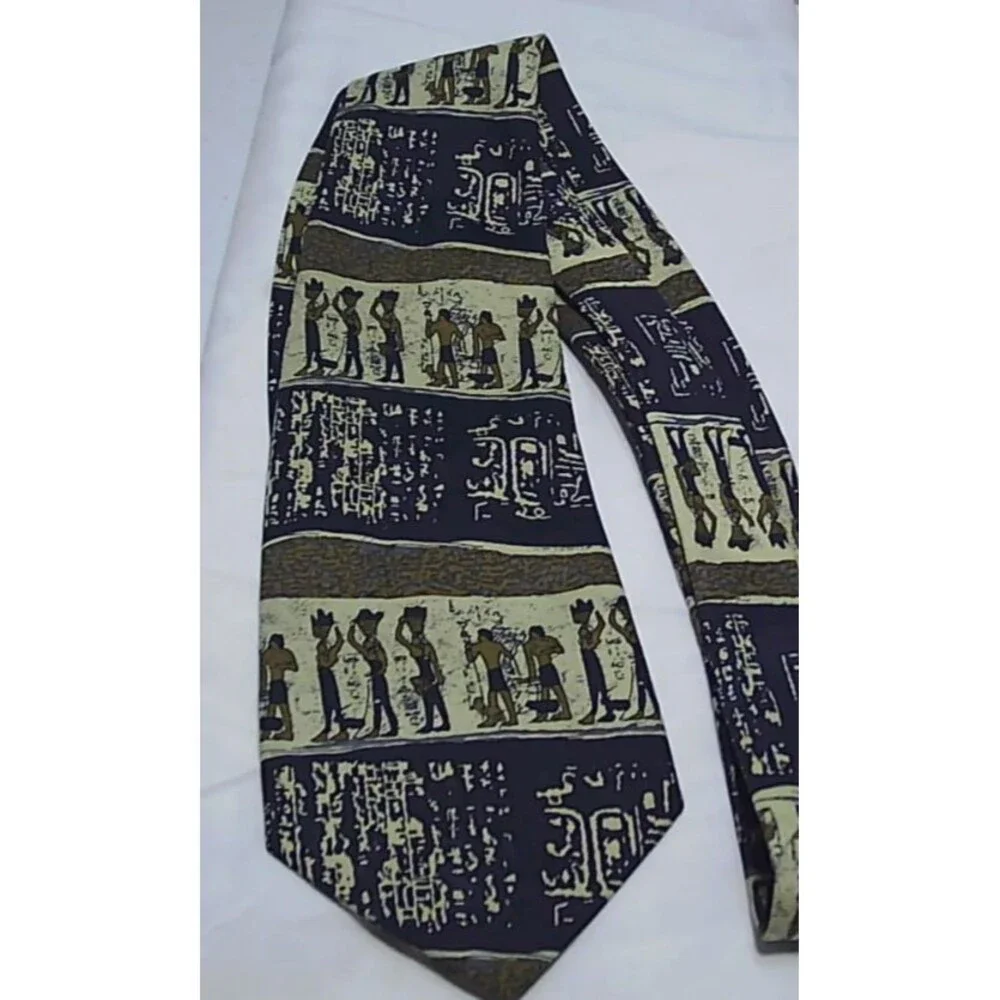 Sidae Silk Vintage South Korean Tie Egyptian Desgn 4